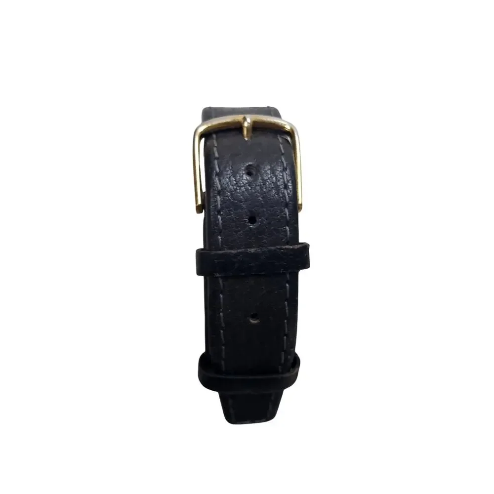 Y2K Vintage Unique Himalayan Marble 14KE Women's Watch Gray/Black New Battery
